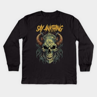 SAY ANYTHING MERCH VTG Kids Long Sleeve T-Shirt